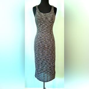 Express Midi Dress with Cutout in Back